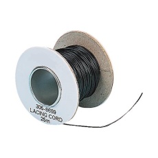 【81400000】LACING CORD 0.9MM 25M BLACK