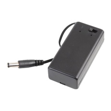 【SBH-9VAS+DC】BATTERY HOLDER W/DC PLUG PP3-9V CELL