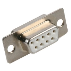 【5502-09SA-01-F1】CONNECTOR D SUB RECEPTACLE THT 9WAY