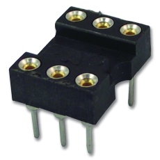 【2-1571551-1】SOCKET IC DIL 6WAY 2.54MM