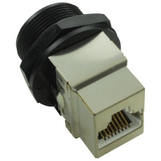 【2TJ3003-W05100】RJ45 PASS-THRU JACK CAT5E STP 8P IP67