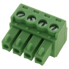 【EBK-04-B】TERMINAL BLOCK EUROSTYLE 4 POSITION 24-12AWG