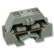 【260-331】TERMINAL BLOCK DIN RAIL 4POS 16AWG