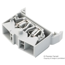 【264-731】TERMINAL BLOCK DIN RAIL 2POS 12AWG