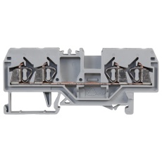 【280-833】TERMINAL BLOCK DIN RAIL 4POS 12AWG