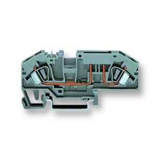 【282-696】TERMINAL BLOCK FUSED 2POS 10AWG