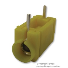【24.243.3】SOCKET 4MM PCB YELLOW
