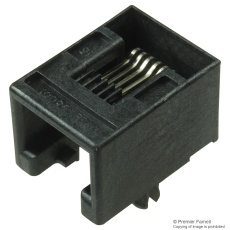【95501-2661】MODULAR JACK THT R/A RJ11 6P6C