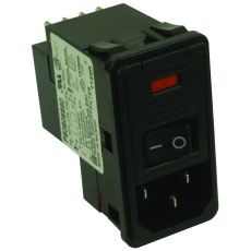 【1-6609107-7】POWER ENTRY MODULE PLUG 6A