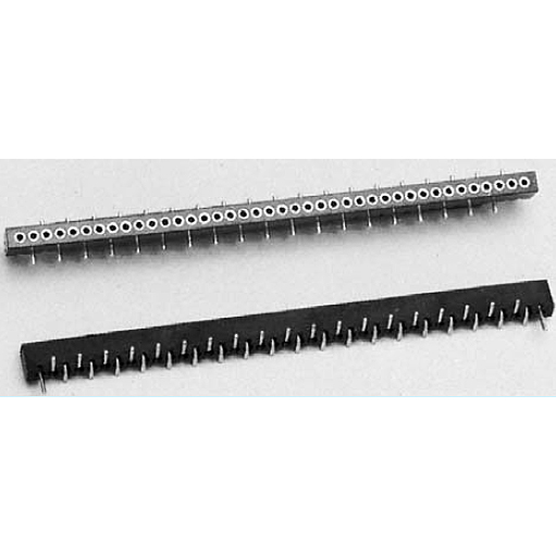 【PCS-1-1-40P】表面実装用縦型ソケット 位置決め付1.27mmピッチ(10本入)