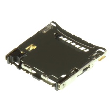 【DM3CS-SF】CONNECTOR MICRO SD HINGED SMT R/A
