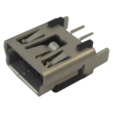 【500075-1517】MINI USB 2.0 OTG TYPE B RCPT TH