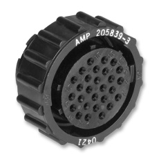 【205839-3】CIRCULAR CONNECTOR PLUG 17-28 CABLE