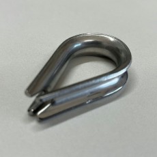 【SC04】【在庫処分セール】ステンレスワイヤーコース(シンブル)2個入 4mm