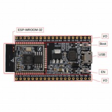 【ESP32-DEVKITC】Wi-Fi+BLE無線モジュールESP-WROOM-32搭載開発ボード