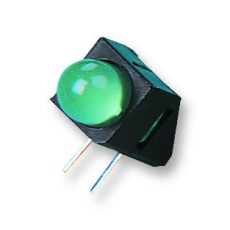 【HLMP-3507-D00B2】LED 5MM GREEN 4.2MCD 569NM