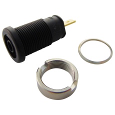 【972355100】RECEPTACLE 25A 4MM QUICK CONNECT BLK