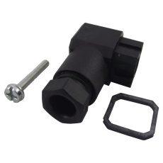 【G4W1F BLACK】RECTANGULAR CONN RCPT 4 WAY CABLE
