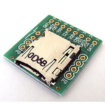 【CK-40】コネクター変換基板 MicroSD メモリーカード用