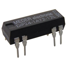 【DIP24-1A72-12L】RELAY REED SPST-NO 200V 0.5A THT