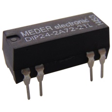 【DIP24-2A72-21L】RELAY REED DPST-NO 200V 0.5A THT