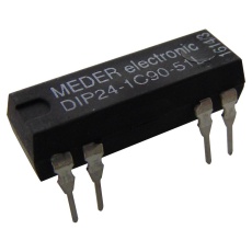 【DIP24-1C90-51L】RELAY REED SPDT 100V 0.2A THT