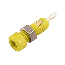 【23.0050-24】SOCKET 2MM PANEL YELLOW PK10