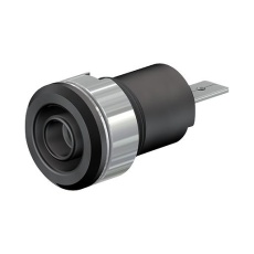 【23.3070-21】SOCKET 4MM SHROUDED BLACK PK5