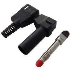 【22.1042 + 22.2370-21】PLUG 4MM BLK PK5