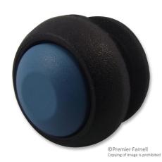 【ISR3SAD100】PUSHBUTTON PLASTIC SOLDER BLUE