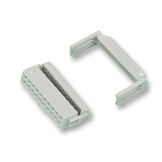 【71600-010LF】RECEPTACLE IDC S/RELIEF 2.54MM 10WAY