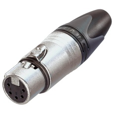 【NC5FXX】SOCKET XLR 5POLE