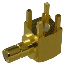 【SMB1252B1-3GT30G-50】RF COAXIAL SMB RIGHT ANGLE JACK 50OHM