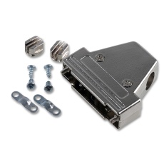 【MHTRI-M-15-K】BACKSHELL METALLISED PLASTIC 15WAY