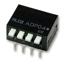 【ADP0404】SWITCH DIL PIANO 4WAY
