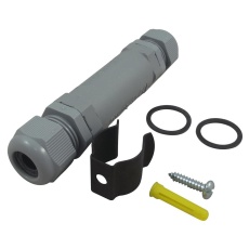 【TTK20GY-SD-F】CONNECTOR IN-LINE 3POLE GREY
