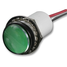 【557-1605-203F】LED INDICATOR 24VDC GREEN