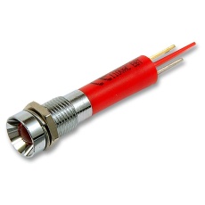【19500130】LED INDICATOR 110V RED