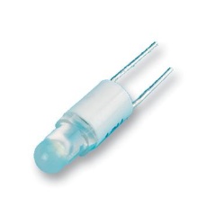 【1501545W3A】LED T1 BI-PIN 28VAC/DC WHITE CLEAR