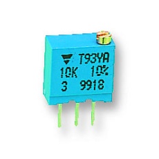 【T93YA101KT20】TRIMMER POT 100R 23TURN THD