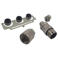 【21032811405】Connector M12 Ethernet Strt M