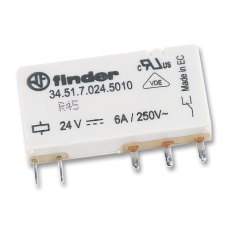 【34.51.7.024.0010】RELAY SPDT 250VAC 6A