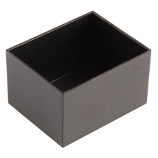 【RTM103-BLK】BOX POTTING ABS BLACK PK10
