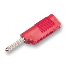 【930729101】PLUG 30A 4MM STACKABLE RED PK5