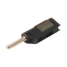 【930729100】PLUG 30A 4MM STACKABLE BLACK PK5