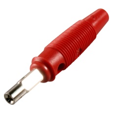 【930726101】PLUG 16A 4MM CABLE RED PK5  BO