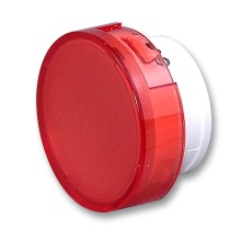【A165L-TR】LENS ROUND RED