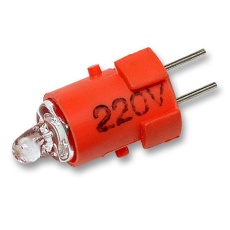 【A16-2NRN】NEON LAMP RED 220V