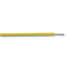 【SPC00440A006 25M】WIRE PTFE A YELLOW 1/0.4MM 25M