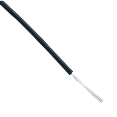 【SPC00448A002 25M】WIRE PTFE B BLACK 19/0.15MM 25M